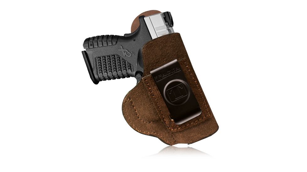 Tagua Gunleather Open Top Ult Concealment Holster, Brown, Right Hand, OPH-307