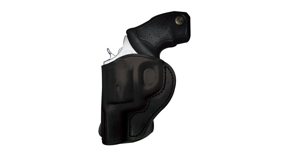 Tagua Gunleather Paddle Holster Open Top, Black, Left Hand, PD3-041