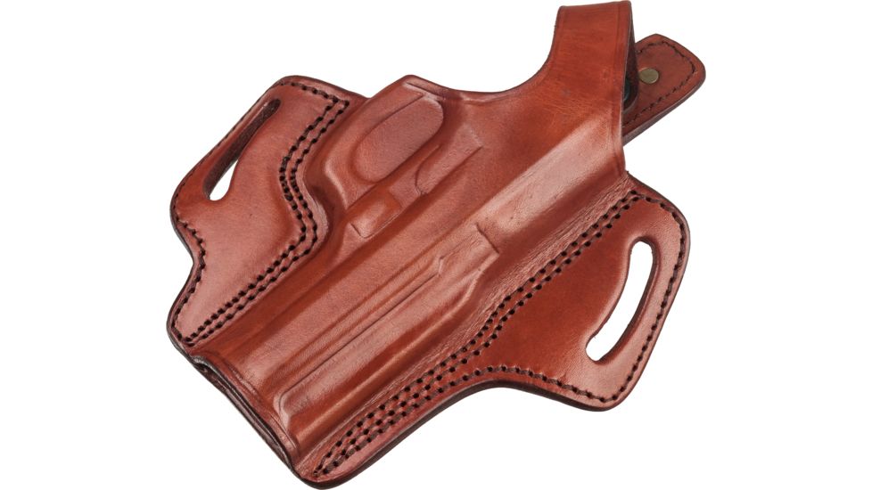 Tagua Gunleather Thumb Break Belt Holster, Brown, Right Hand, BH1-107
