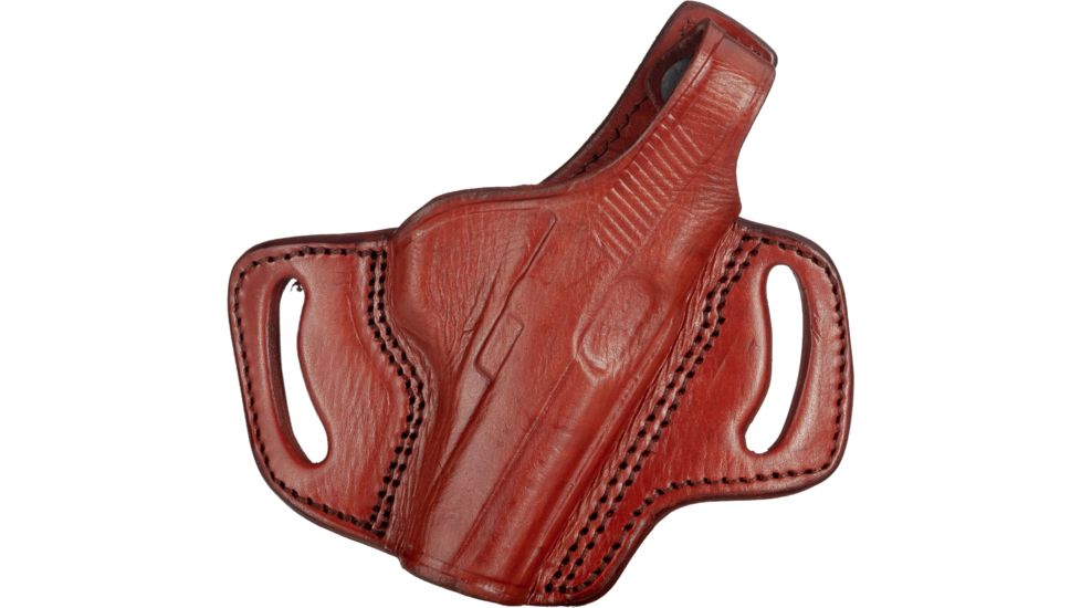 Tagua Gunleather Thumb Break Belt Holster, Brown, Right Hand, BH1-1202