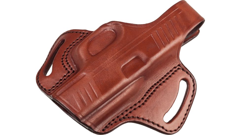 Tagua Gunleather Thumb Break Belt Holster, Brown, Right Hand, BH1-1212