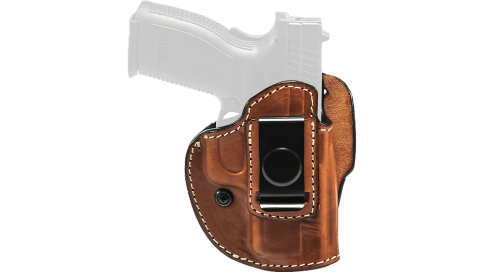 Tagua Gunleather Elite 4-in-1 IWB/OWB Leather Holster, Most 1911s - 4in, Brown, TX-ELITE-IPH4-212