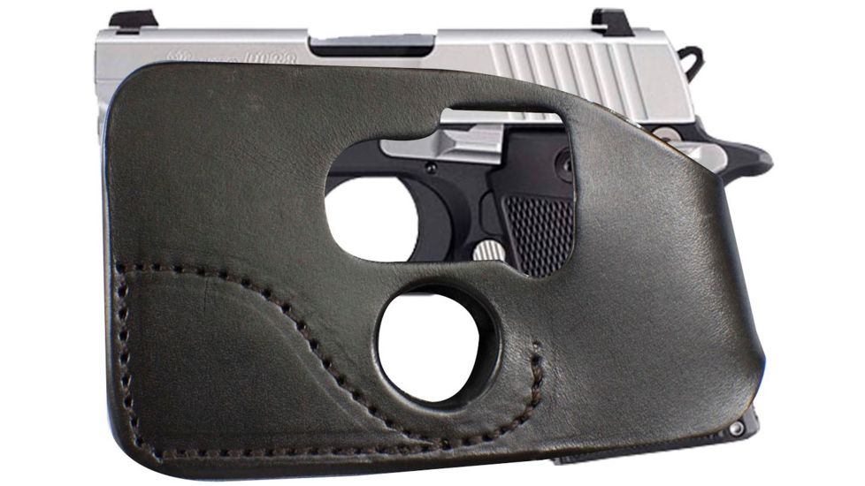 Tagua Gunleather Ultimate Pocket Holster Fits Sig Sauer P938 Black Ambidextrous
