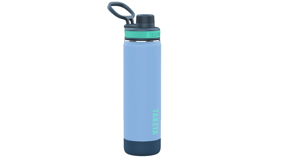 Takeya Usa 22oz Sport Water Bottle Soft Touch With Spout Lid, 51373