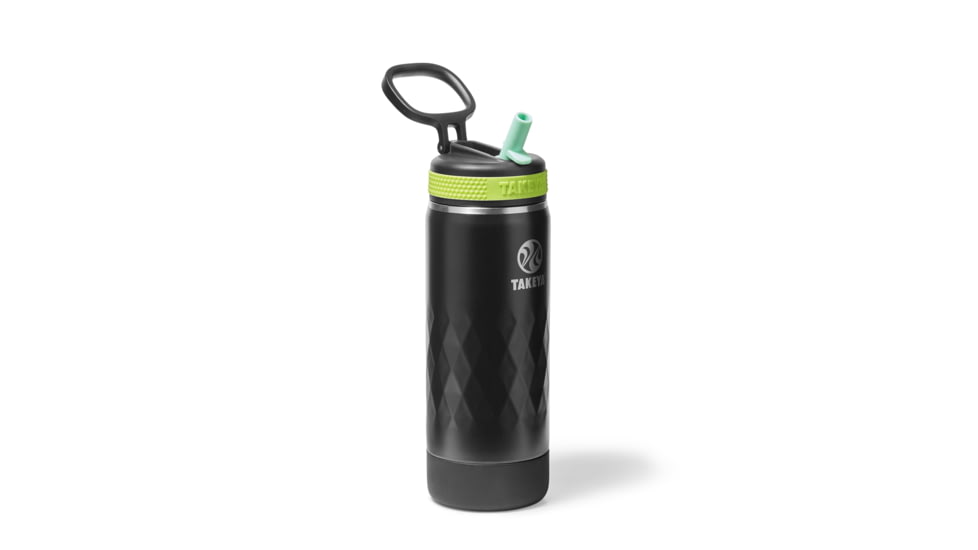 Takeya Usa Kids Sport Water Bottle with Straw Lid, 51896