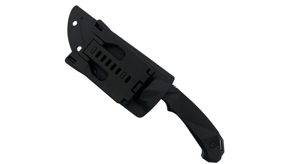 Takumitak Companion Fixed Blade Knife, 4in, D2, Drop Point, G10 Handle, Black Stonewash, TKF212SW