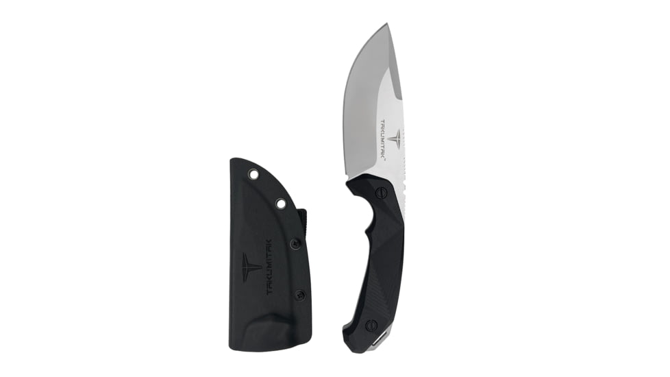 Takumitak Companion Fixed Blade Knife, 4in, D2, Drop Point, G10 Handle, Silver, TKF212SL