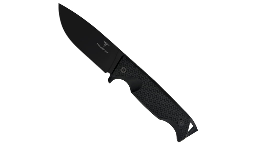 Takumitak Easy Night Fixed Blade Knife, 4.25 in Blade, 3cr13, Black, TKF304
