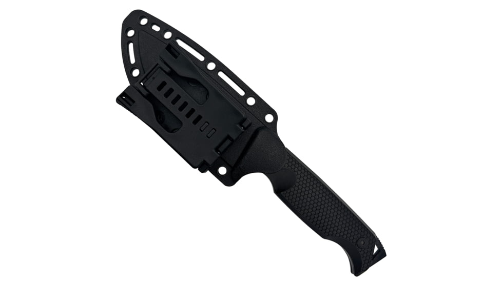 Takumitak Easy Night Fixed Blade Knife, 4.25 in Blade, 3cr13, Black, TKF304