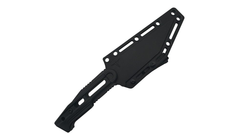 Takumitak Heat Fixed Blade Knife, 4.5 in Blade, 3cr13, Black, TKF301