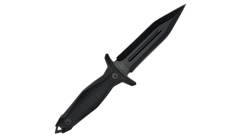 Takumitak Protector Fixed Blade Knife, 4.5 in, 3cr13, Black, TKF303