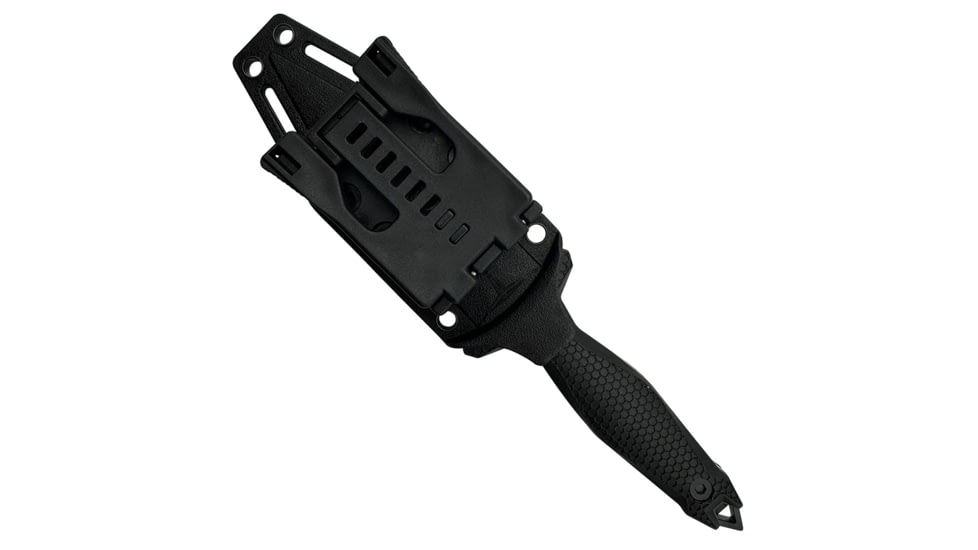 Takumitak Protector Fixed Blade Knife, 4.5 in, 3cr13, Black, TKF303