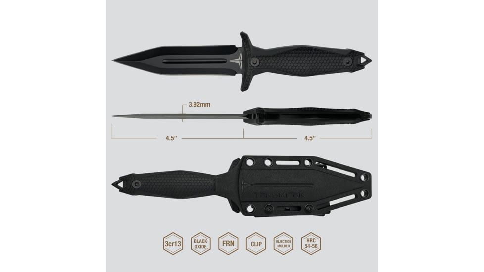 Takumitak Protector 4.5in Fixed Blade Knife