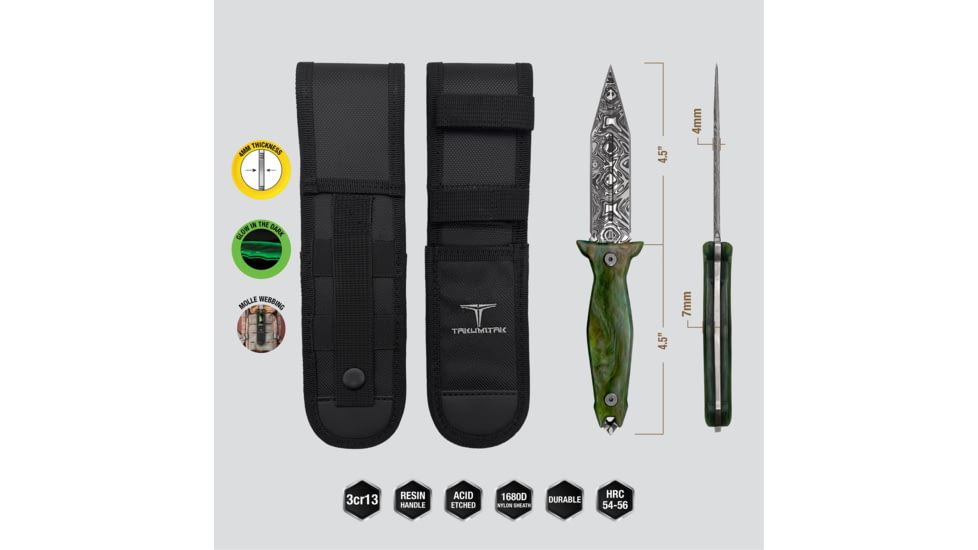 Takumitak Protector 4.5in Fixed Blade Knife