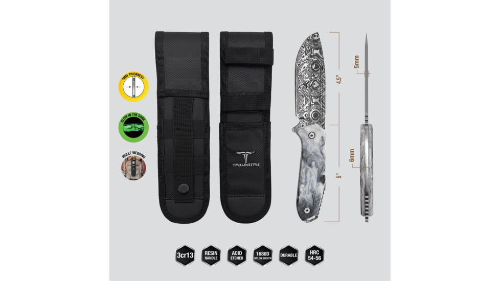 Takumitak Takumi 4.5in Fixed Blade Knife