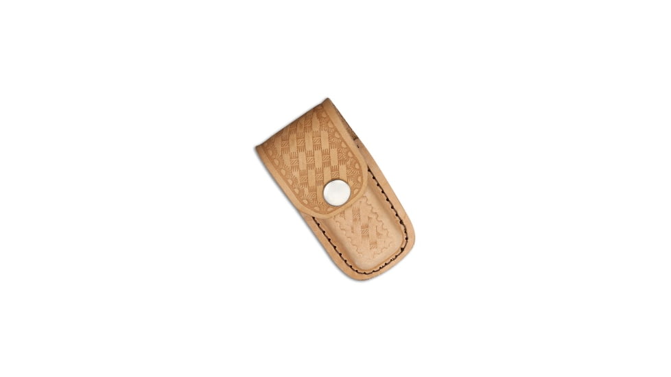 Tallen 3.5in Folding Knife Belt Sheath Leather, Tan, 3.50 inch, BHQ-62188