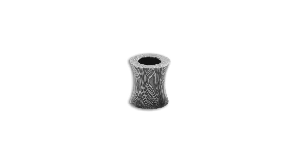 Tallen Concave Barrel Bead Damascus, Gray, One Size, BHQ-14118