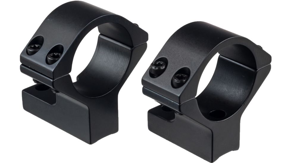 Talley 1 in Model 700-721-722-725-40X Low Ultralight Rifle Scope Rings, Black Anodize, 930700UL