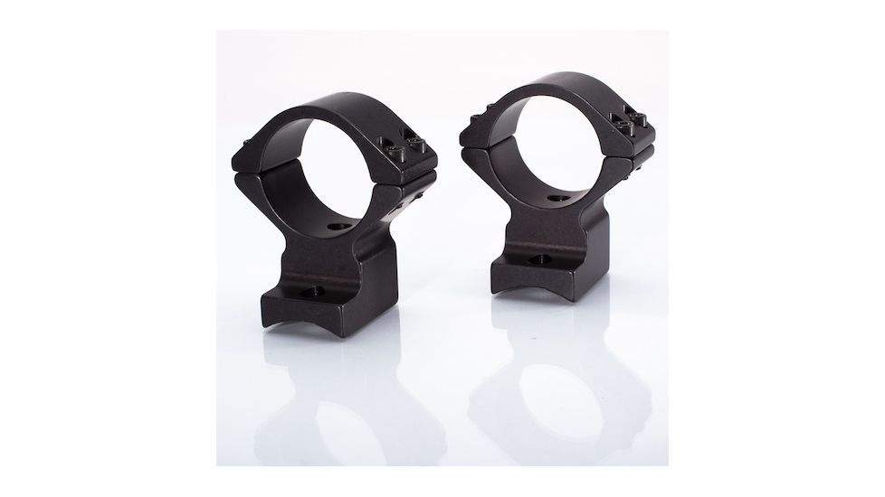 Talley 30mm Barrett Fieldcraft Mounting Rings, Black Anodize, High, 30 MOA 750766