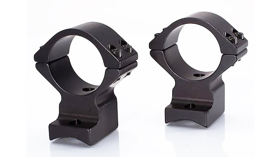 Talley 840700SM Ring/Base Combo Black Anodized Aluminum 34mm Tube Compatible W/