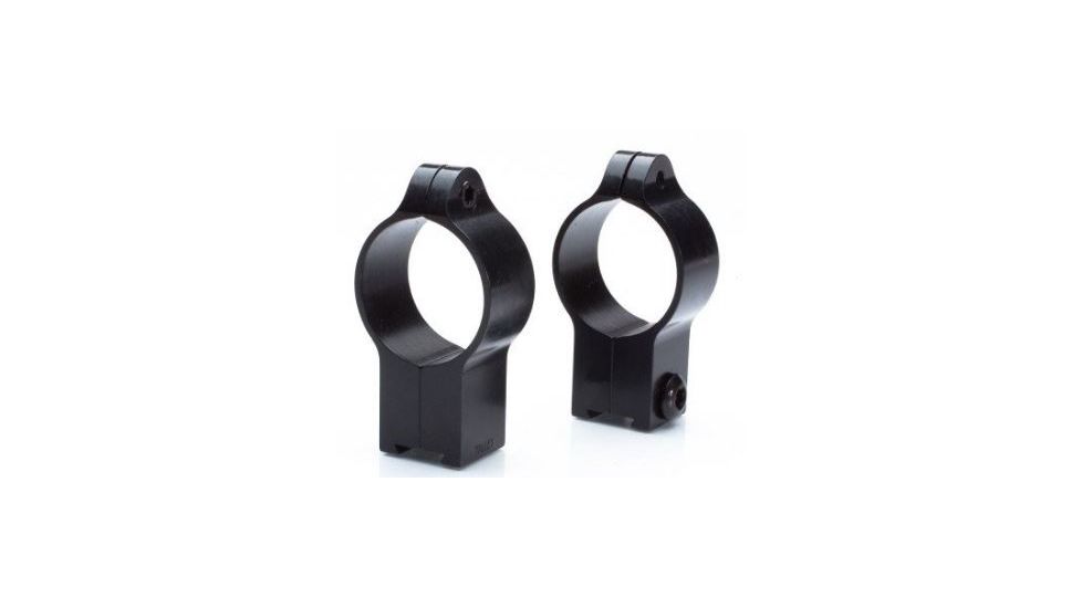 Talley 22 Anschutz Steel Rimfire Dovetail Setup Rings, 30mm, High, Black, 30mm, 30TRH