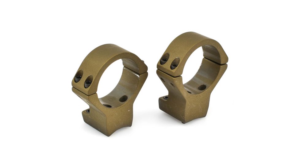 Talley Lightweight Alloy Scope Mount, 34mm, High Height, Browning X-Bolt/Hells Canyon, Burnt Bronze, HC850735