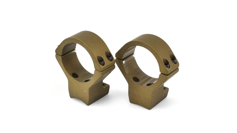Talley Lightweight Alloy Scope Mount, 34mm, High Height, Browning X-Bolt/Hells Canyon, Burnt Bronze, HC850735