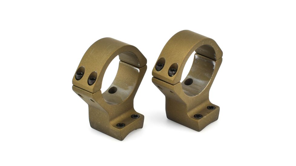 Talley Lightweight Alloy Scope Mount, 34mm, High Height, Browning X-Bolt/Hells Canyon, Burnt Bronze, HC850735