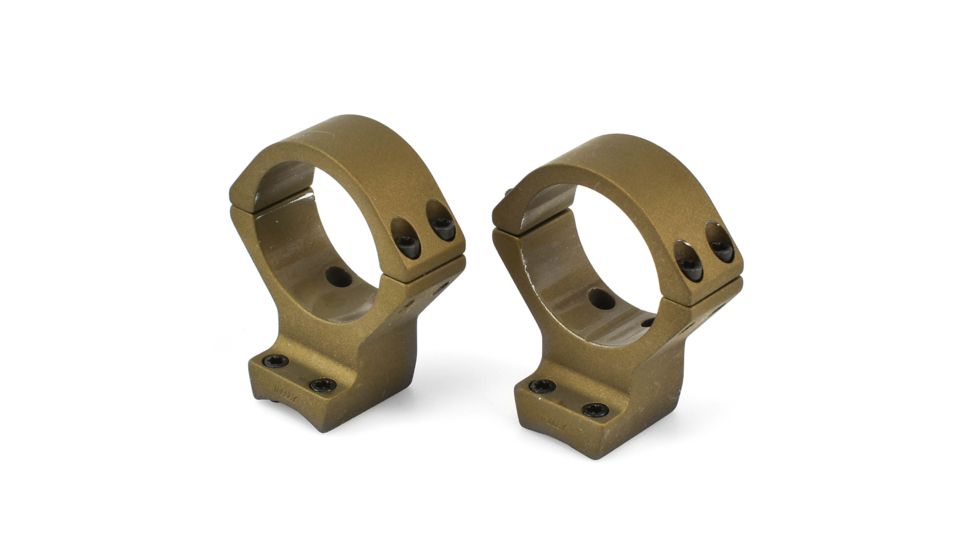 Talley Lightweight Alloy Scope Mount, 34mm, High Height, Browning X-Bolt/Hells Canyon, Burnt Bronze, HC850735