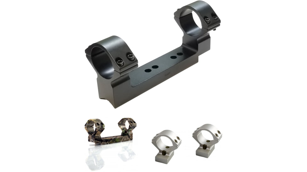 Talley Lightweight Alloy Scope Mounts for Knight/Thompson Center/Tikka, Black, Camo, Green Camo, Silver