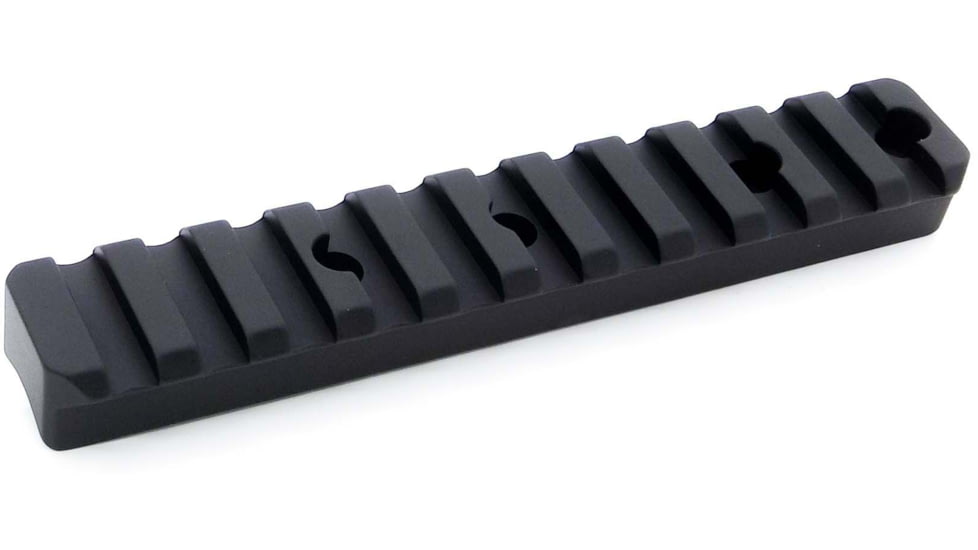 Talley Traditions Break Action Muzzleloader Picatinny Base Aircraft Aluminum Tactical Rail, 4.6 in Length, Black, P00252751