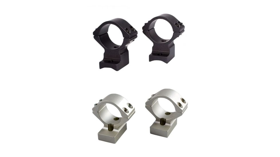 Talley Weatherby Rifle Scope Mount, Black, Silver