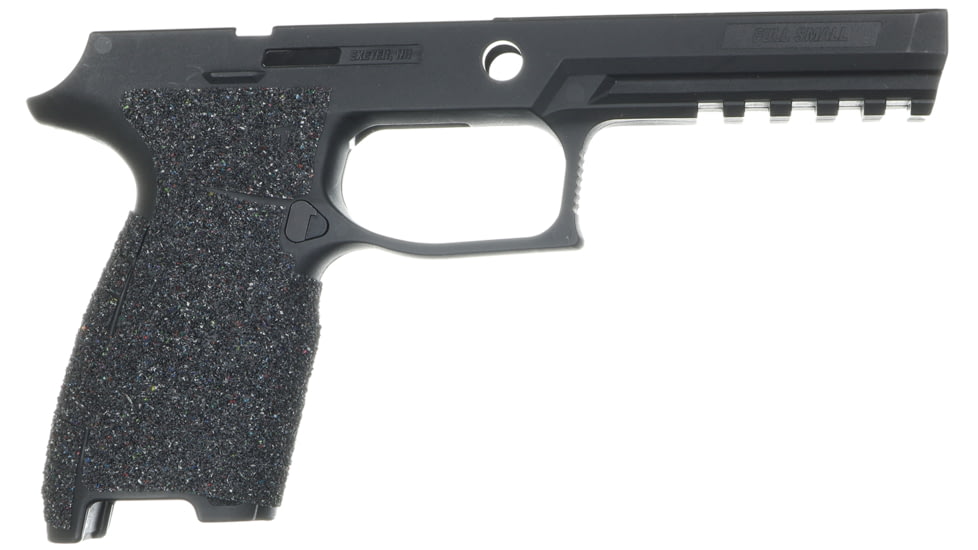 TALON Grips Adhesive Rubber Pistol Grip, SIG P250/P320/M17 Full Size/Carry, 9mm Luger/.357/.40/.45, Black, EVO8PRO