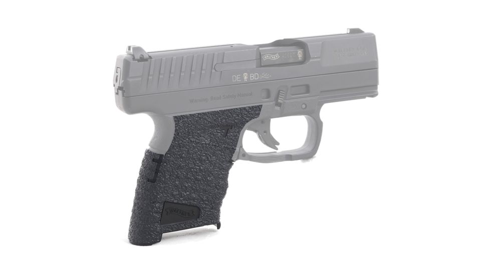 Talon Grips Firearm Grips, Black - Rubber, Fits Walther PPS Large Backstrap, 614R