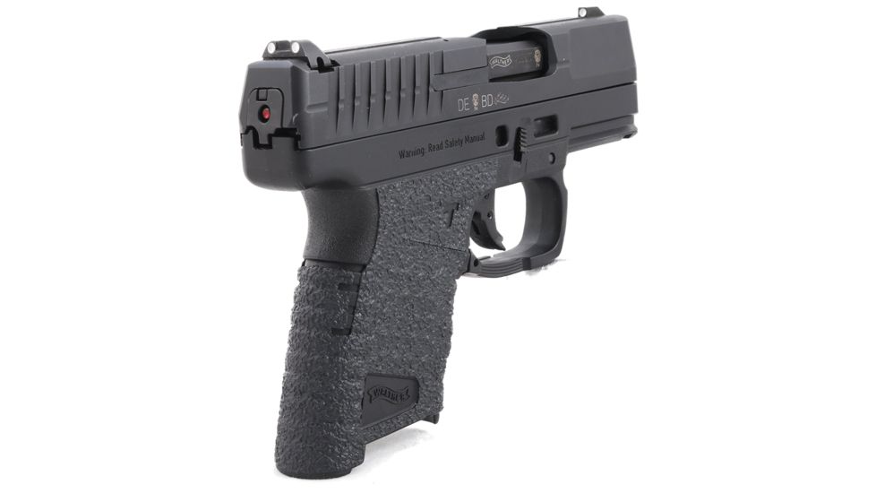 Talon Grips Firearm Grips, Black - Rubber, Fits Walther PPS Large Backstrap, 614R