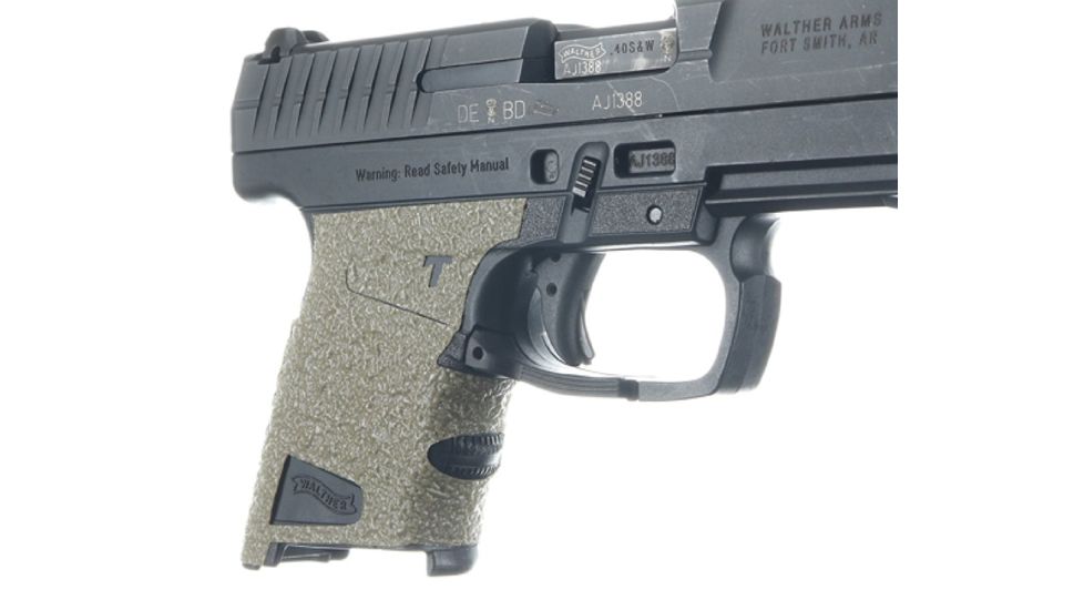 Talon Grips Firearm Grips, Moss - Rubber, Fits Walther PPS Large Backstrap, 614M