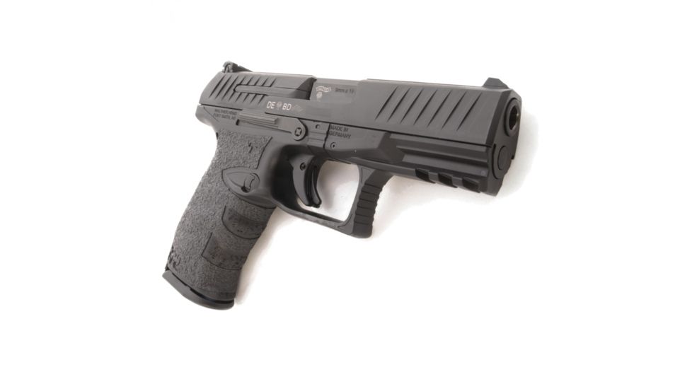 Fits Walther PPQ M1 &amp; M2 9mm/.40, Black, Rubber