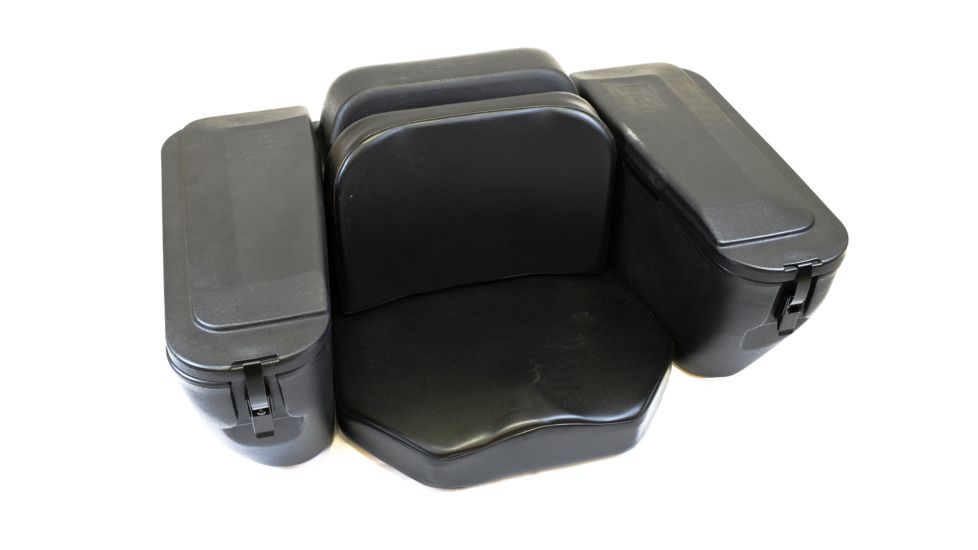 Tamarack Classic Lounger ATV Rear Storage Box - Black L-1500