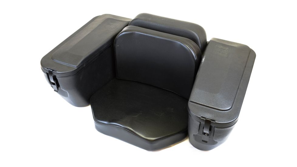 Tamarack Classic Lounger ATV Rear Storage Box - Black L-1500