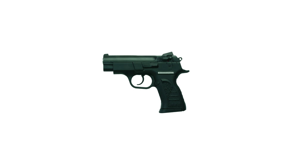 Tanfoglio Force-R-Compact Pistol, .45 ACP, 3.7in barrel, black polymer frame, integrated polymer grip, recoil operated semi-automatic, fixed combat, 8 round magazine, TF R CT-45-3.7-1-FRRMPG