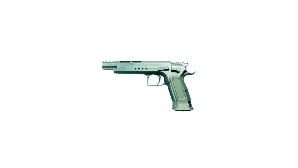 Tanfoglio Gold-Custom Pistol, .40 S&amp;W, 5.24in barrel, stainless steel frame, aluminum grip, recoil operated semi-automatic, drilled for scope mount, 12 round magazine, TGC-40SW-5.24-1-FRRMPG