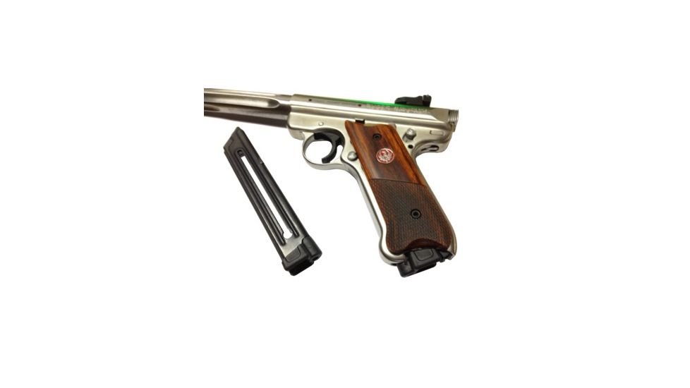 TANDEMKROSS Extended Magazine Base Pad for MKII/III/IV Only, 1-Round, 2-Pack, Black, 1903N0013BLK1, EDEMO1