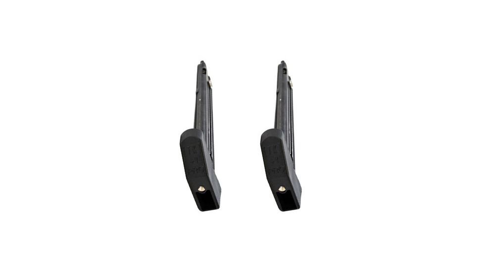 TANDEMKROSS 1-Round PRO Extended Magazine Base Pad for Ruger MKII/III 22/45, 2-Pack, Black TK02N0008BLK1, EDEMO1