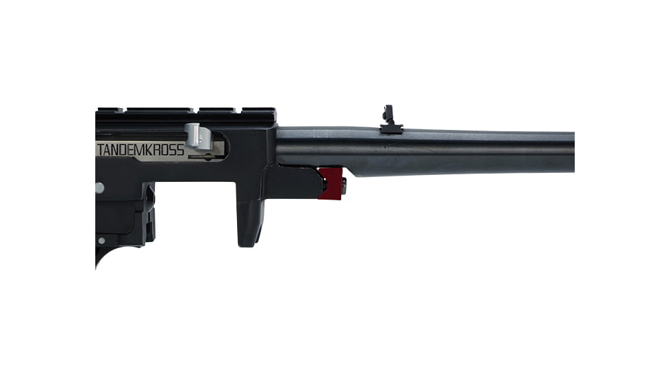 TANDEMKROSS Barrel Retaining V-Block for Ruger 10/22, Red, TK18N0449RED1