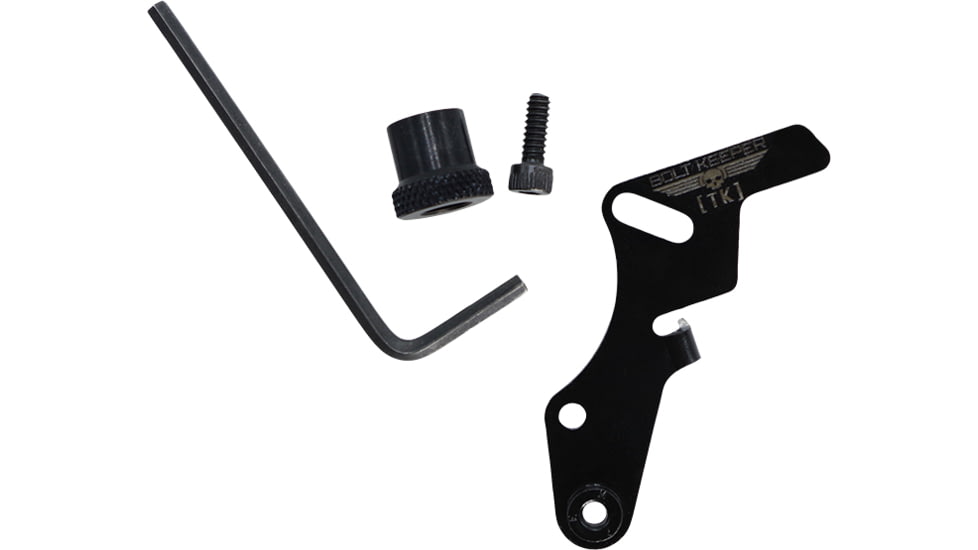 TANDEMKROSS Bolt Keeper Extended Bolt Lock for Ruger 10/22, Black, TK18N0421BLK1