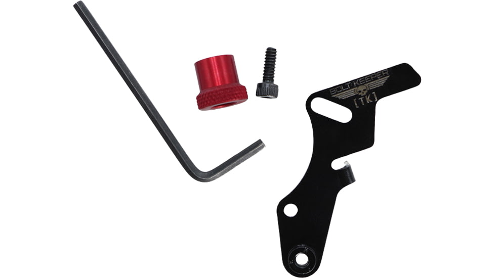 TANDEMKROSS Bolt Keeper Extended Bolt Lock for Ruger 10/22, Red, TK18N0421RED1