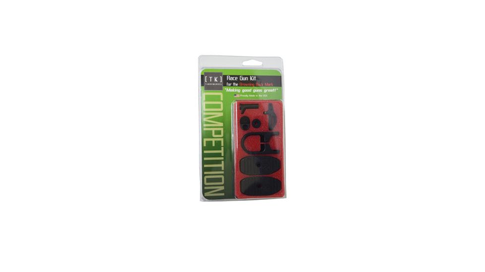 TANDEMKROSS Browning Buck Mark Race Gun Kit w/Halo Charging Ring/Victory Trigger/Titan Extended Mag Release/VictoryPro Extended Base Pad, Black TK12N0254BLK1
