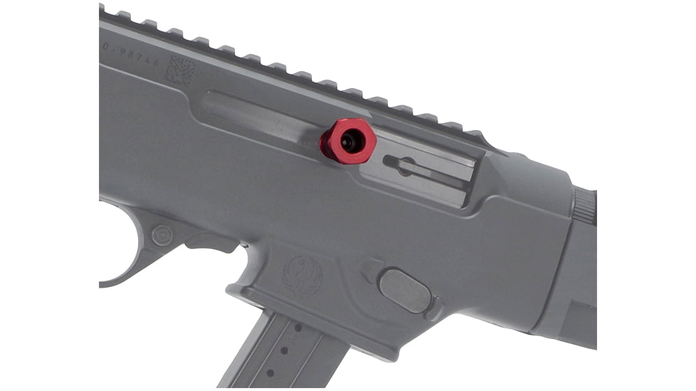 TANDEMKROSS Challenger Charging Handle For Ruger PC Carbine, Red, TK28N0365RED1