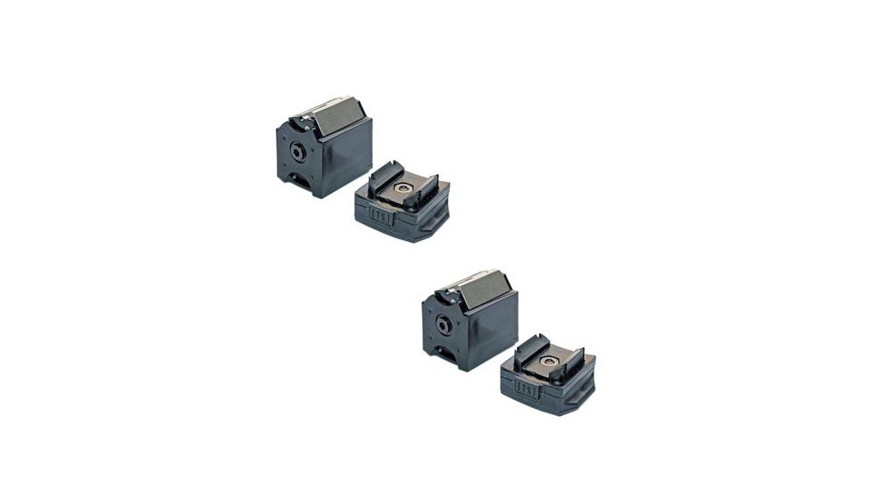 TANDEMKROSS Companion Extended Magazine Bumper for Ruger 10/22, 2-Pack, Black, TK18N0036BLK1