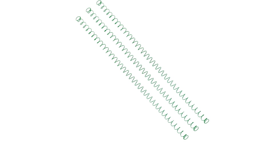 TANDEMKROSS Green Springs Magazine Springs for Browning Buck Mark, 3-Pack, TK12N0356GRN1